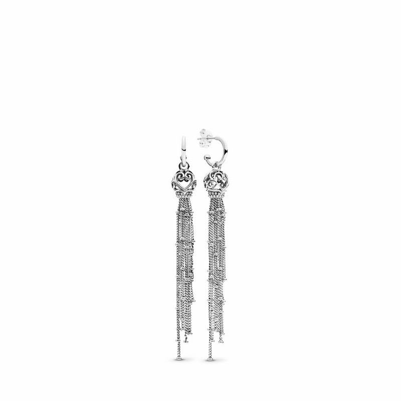 Pandora Enchanted Tassels Drop Earrings Sale NZ, Sterling Silver (759364-PNZ)